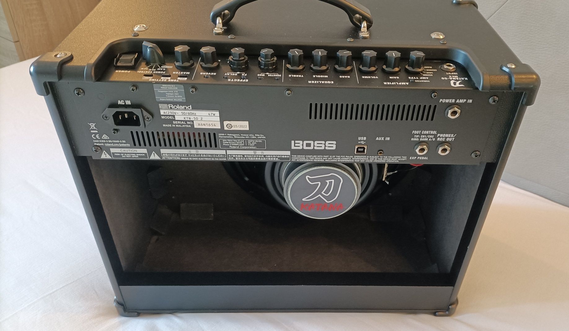 Amplificador Boss Katana 50 MK II