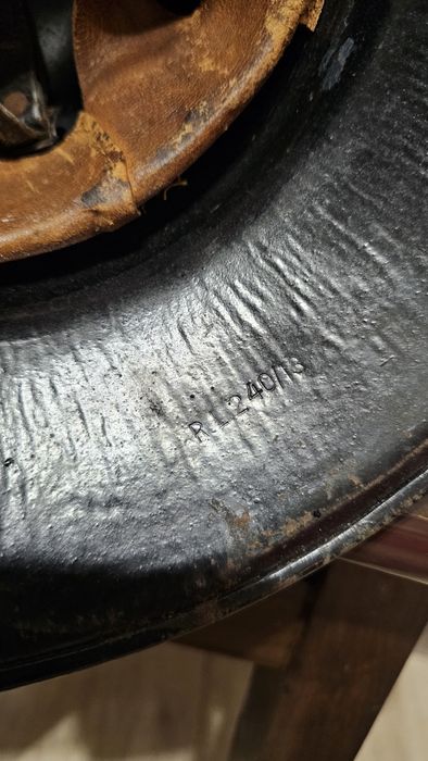 Hełm niemiecki luftschutzu wersja 1 częściowa