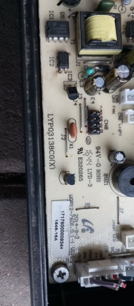 Moduł sterujący zmywarki amica ZWM 436SD ( stan nieznany !!! )