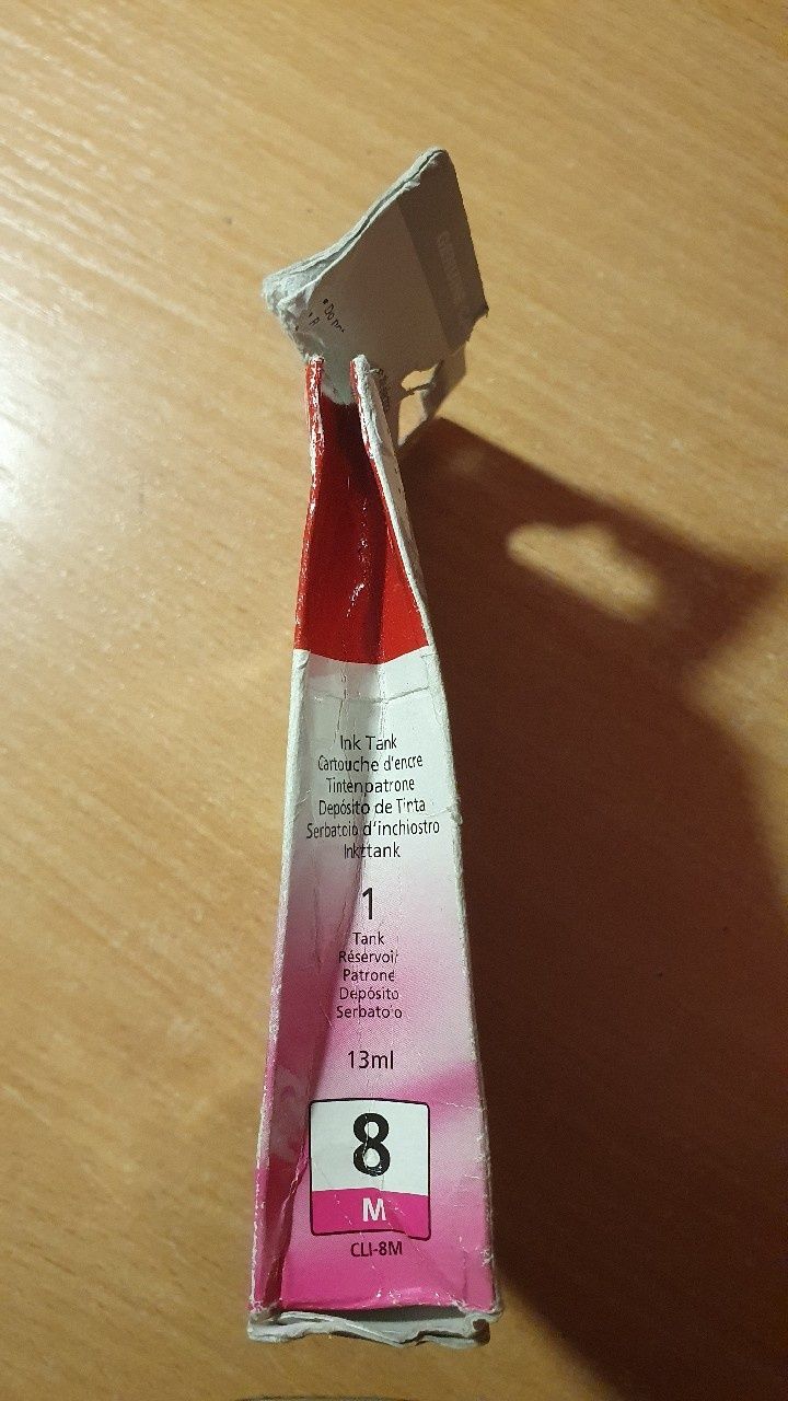 Tusz Canon czerwony (magenta)
