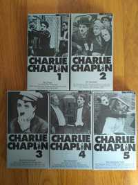 Zestaw 5 kaset Charlie Chaplin