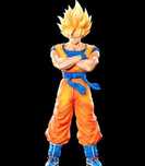 Figura ação Son Goku Dragon Ball Z Super Guerreiro tamanho 30cm (Novo)