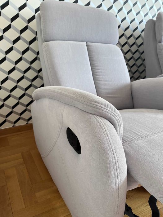 Nowa Sofa + 2 fotele SWARZĘDZ - Aqua Clean - funkcja relax