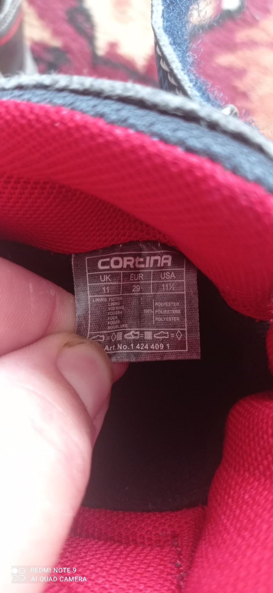 Дитячі термо чобітки CORTINA 29 розмір