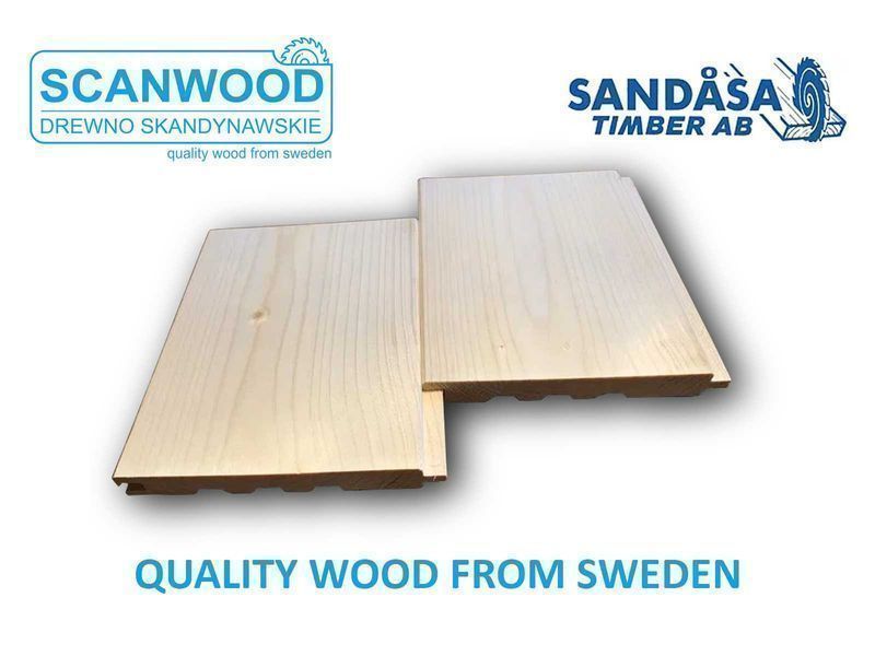 Podbitka Boazeria świerkowa 14x121