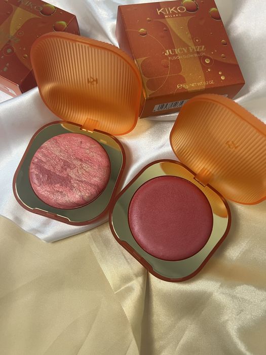 Румяна kiko milano inlimited blush juicy fizz 02, 03