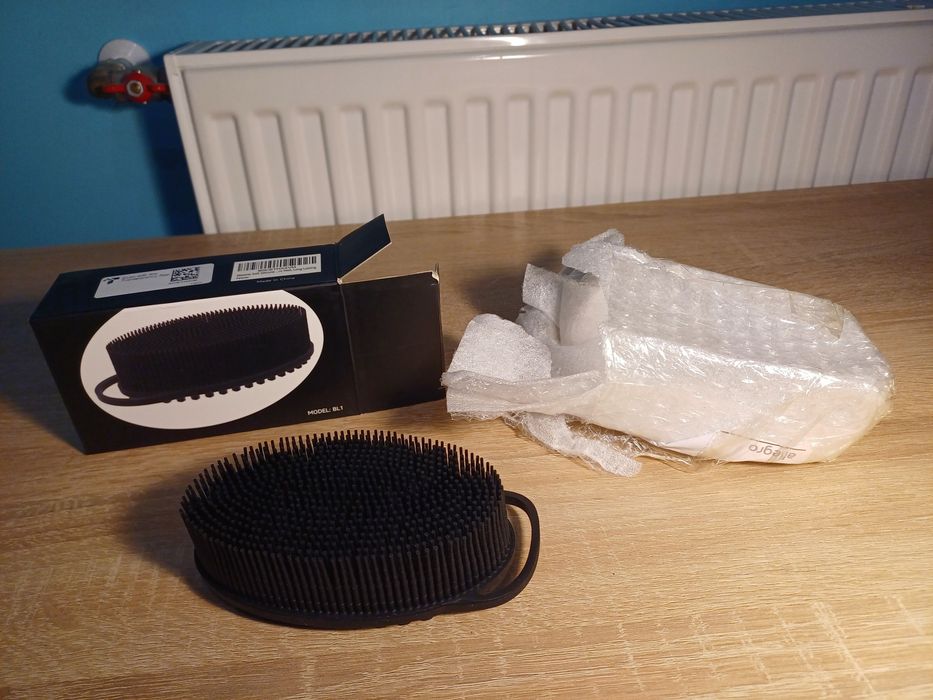 Silikonowa GĄBKA do mycia, kąpieli, masażu LEJDIS do ciała do twarzy