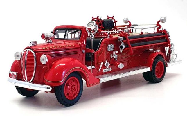 Pojazd kolekcjonerski 1938 Ford Fire Engine Red SS-T5750B