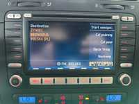 Radio Nawigacja VW GOLF JETTA TOURAN PASSAT 1K0920874B 2din