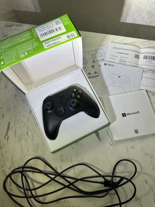 Геймпад Джойстик Microsoft Xbox Series X | S Wireless Controller Black