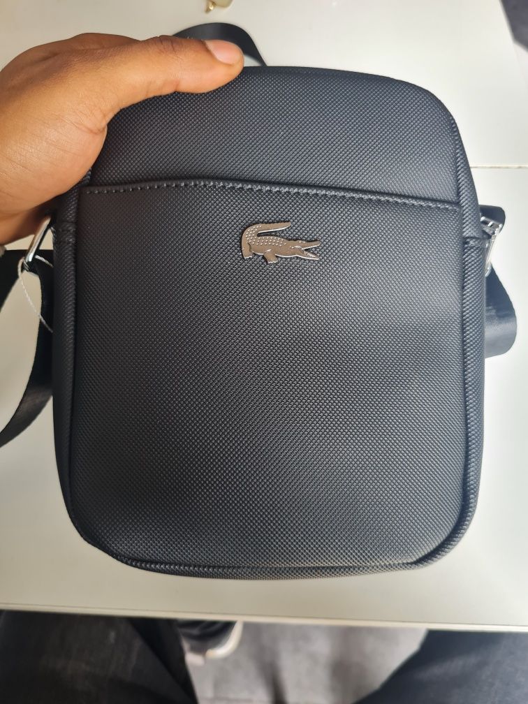 Bolsa homem lacoste Exclusivo