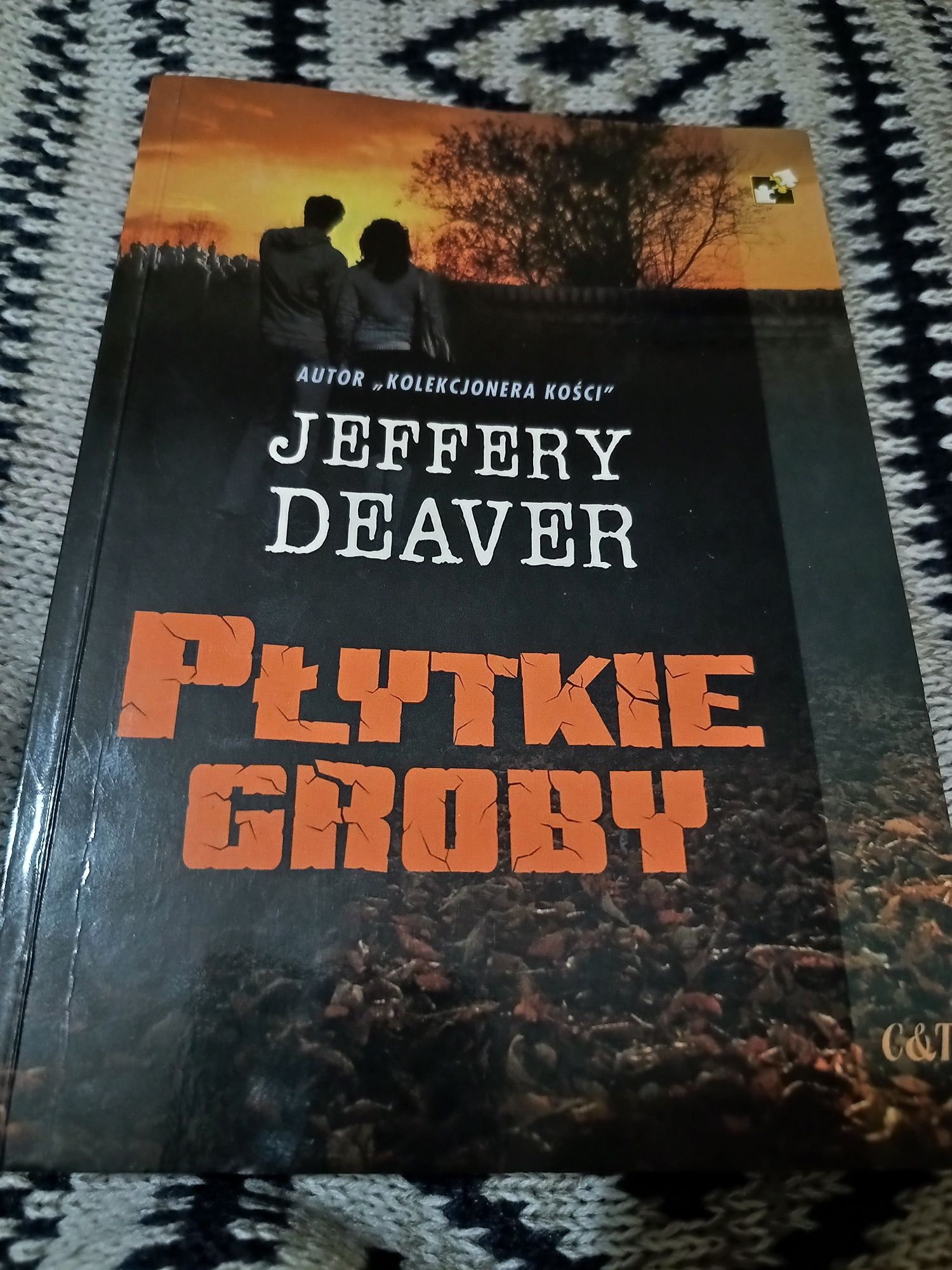 Jeffery Deaver zestaw thrillerów Płytkie groby Łzy diabła Lekcja jej