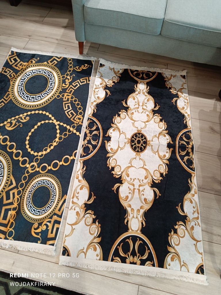 Dywaniki antypoślizgowe 80*150cm czarne