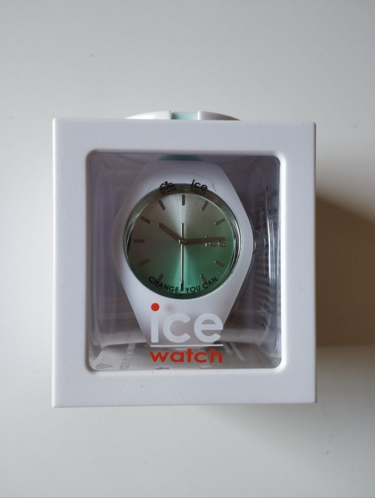 Ice watch M biało-miętowy
