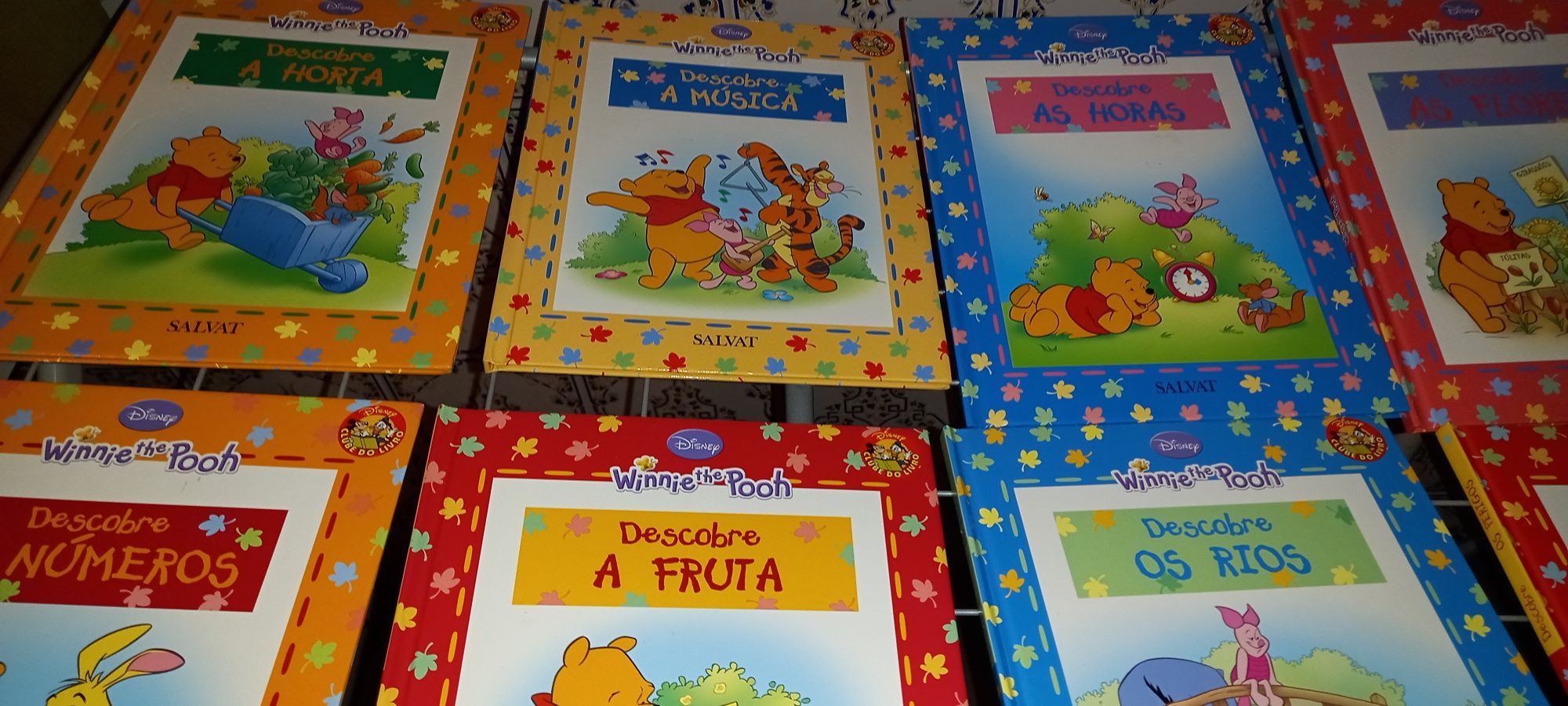 Colecao "Descobre" de winnie the Pooh