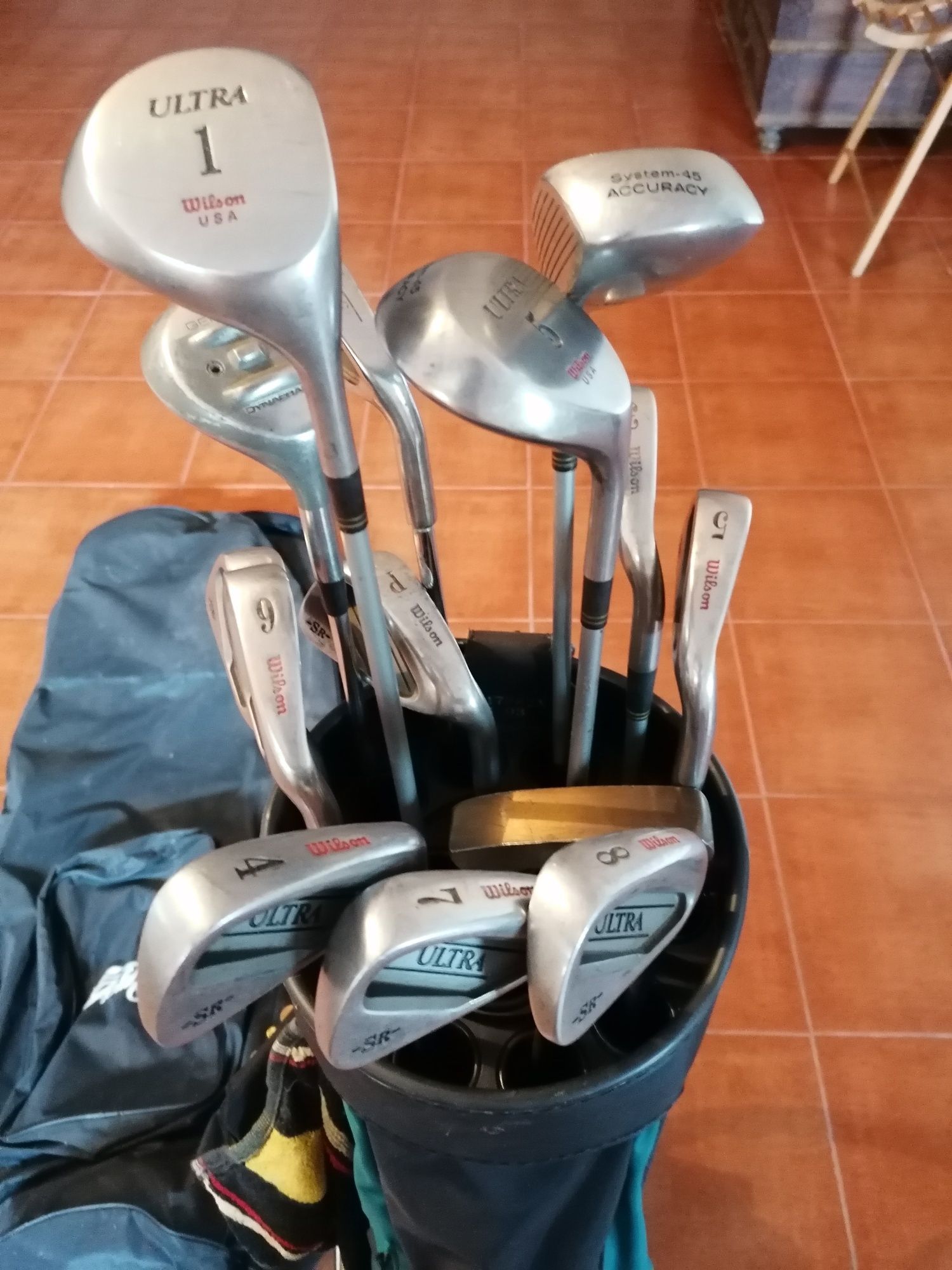 Kit completo de golfe