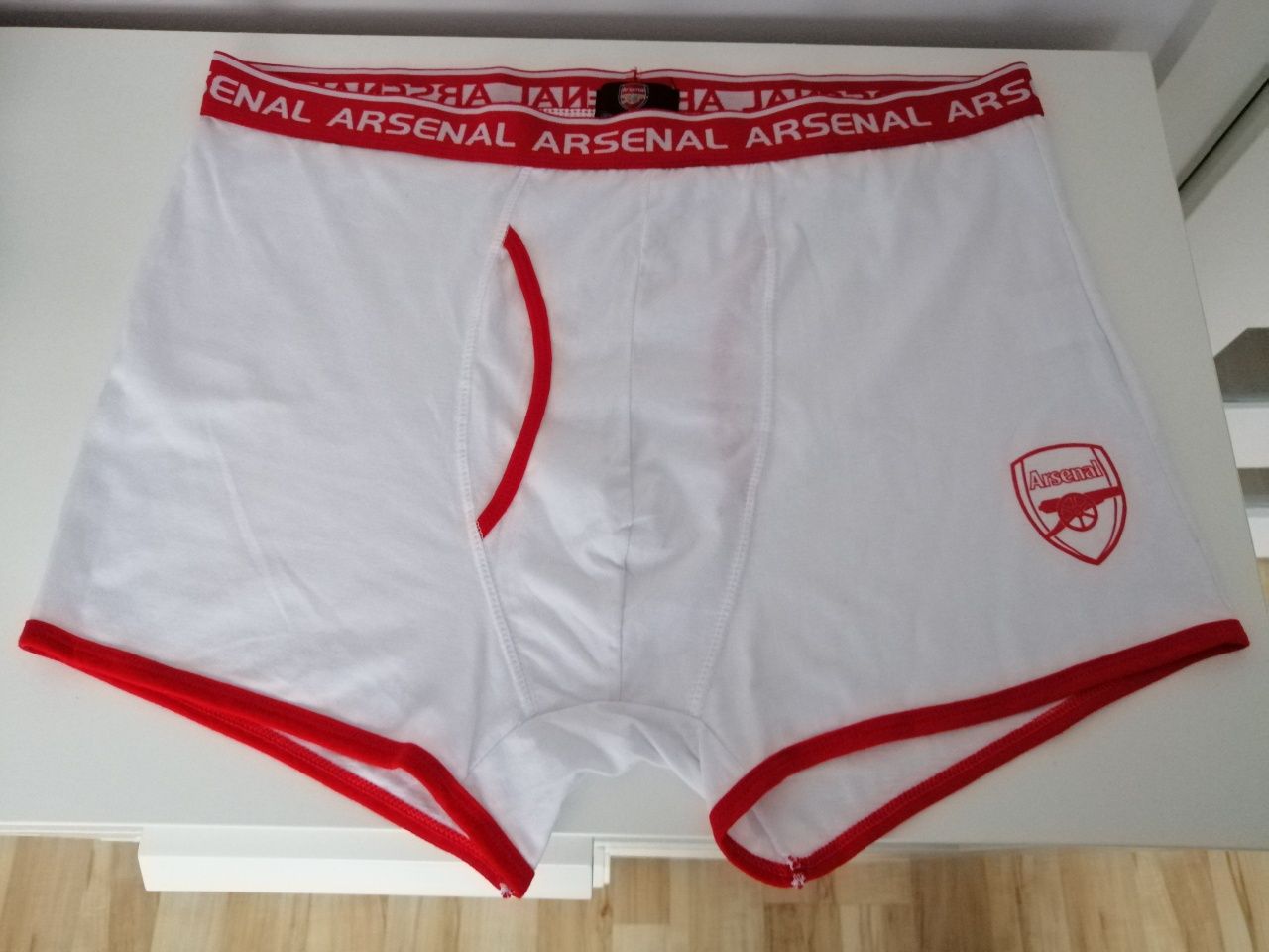 Nowe bokserki Arsenal XL okazja unikat