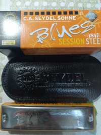 Harmonijka ustna Seydel Blues Session Steel