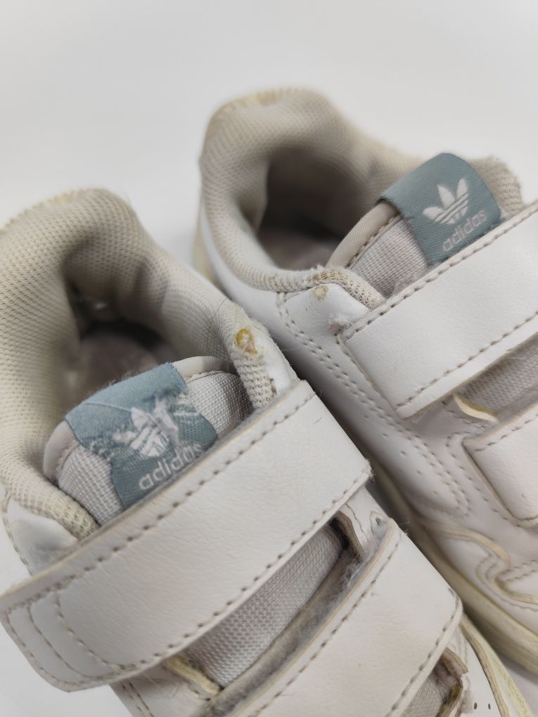 Białe buty sneakersy Adidas Ny 90 CF rozmiar 26 17 cm