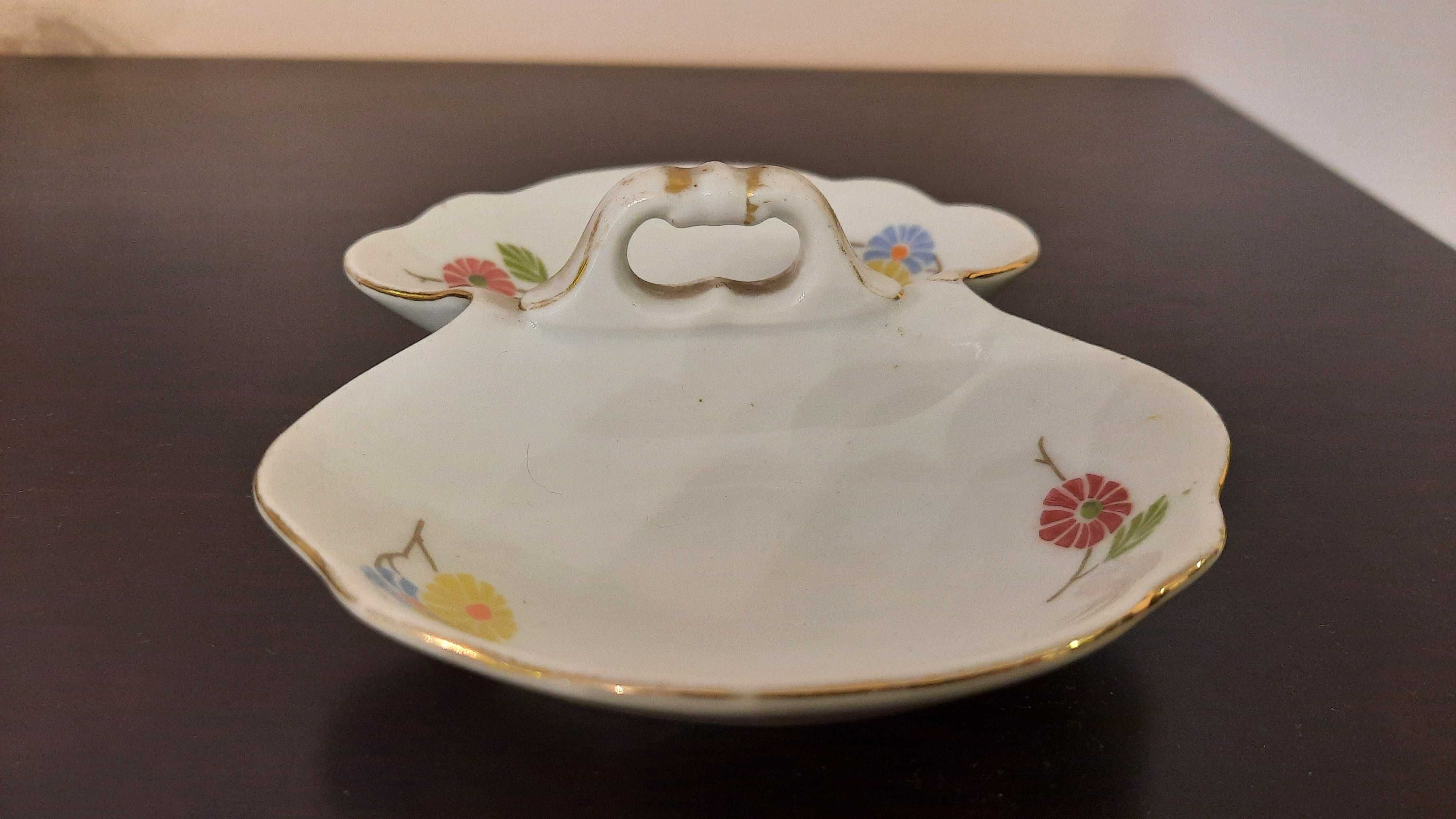 KPM Wałbrzych XIXw stara porcelana - przyprawnik