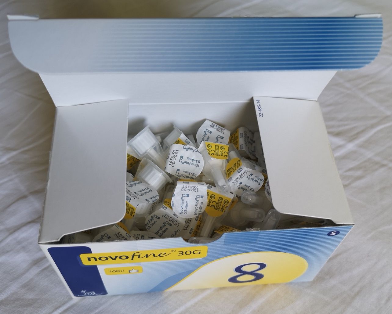 Igły do penów nakłuwaczy Novofine Micro-Fine+ Insufine Insupen 167 szt