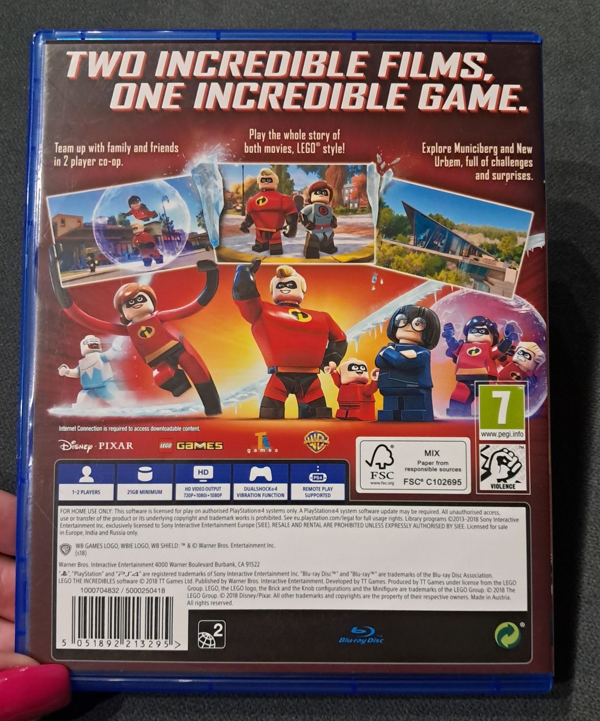 LEGO Iniemamocni / The Incredibles/ PS4