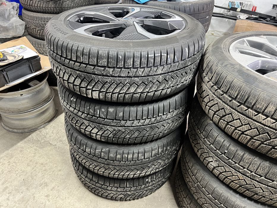 Continental 225 45 r20 зима 2023 kia ev6 колеса