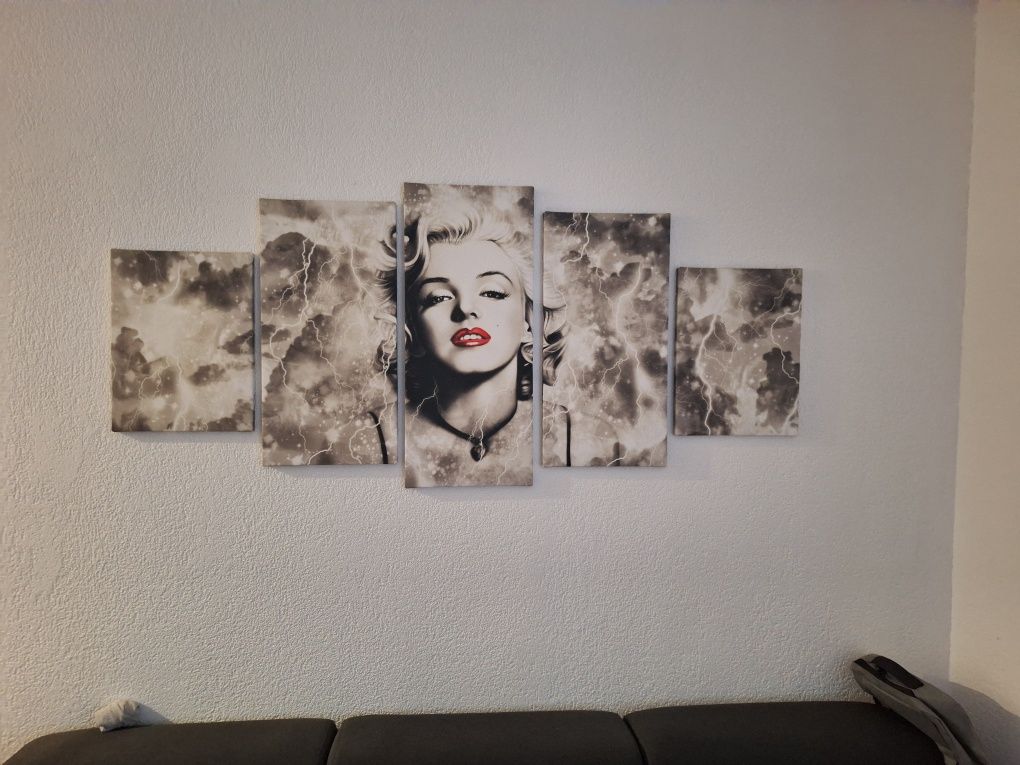 Obraz Merlin Monroe Tryptyk