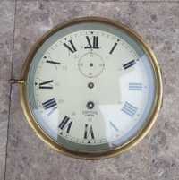 40 Stary zegar okrętowy Smiths Empire uszkodzony marynistyczny