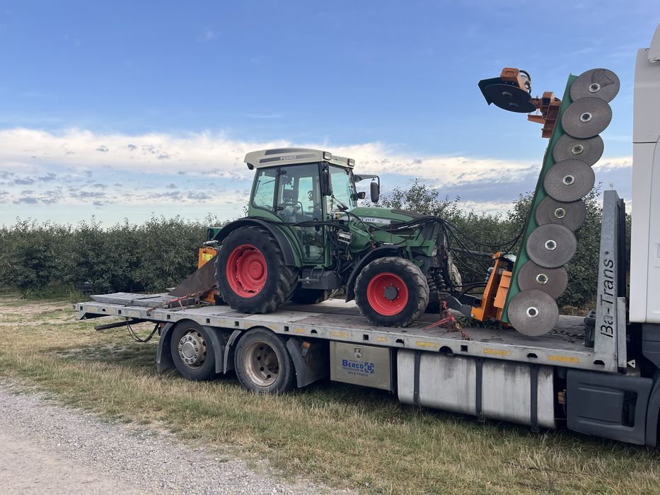 Cięcie mechaniczne konturowe sadów piłami