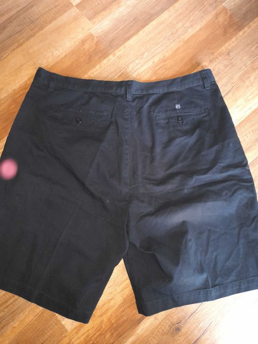 Szorty DKNY czarne spodenki L Bermudy w30 jeans