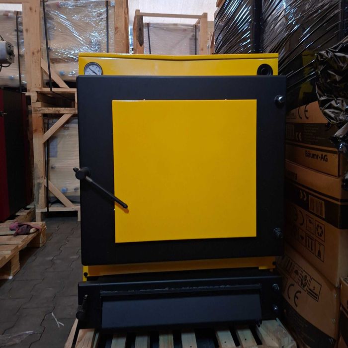 Piec na drewno i słomę TERMOMONT BTK 40KW Rolniczo-Przemysłowy