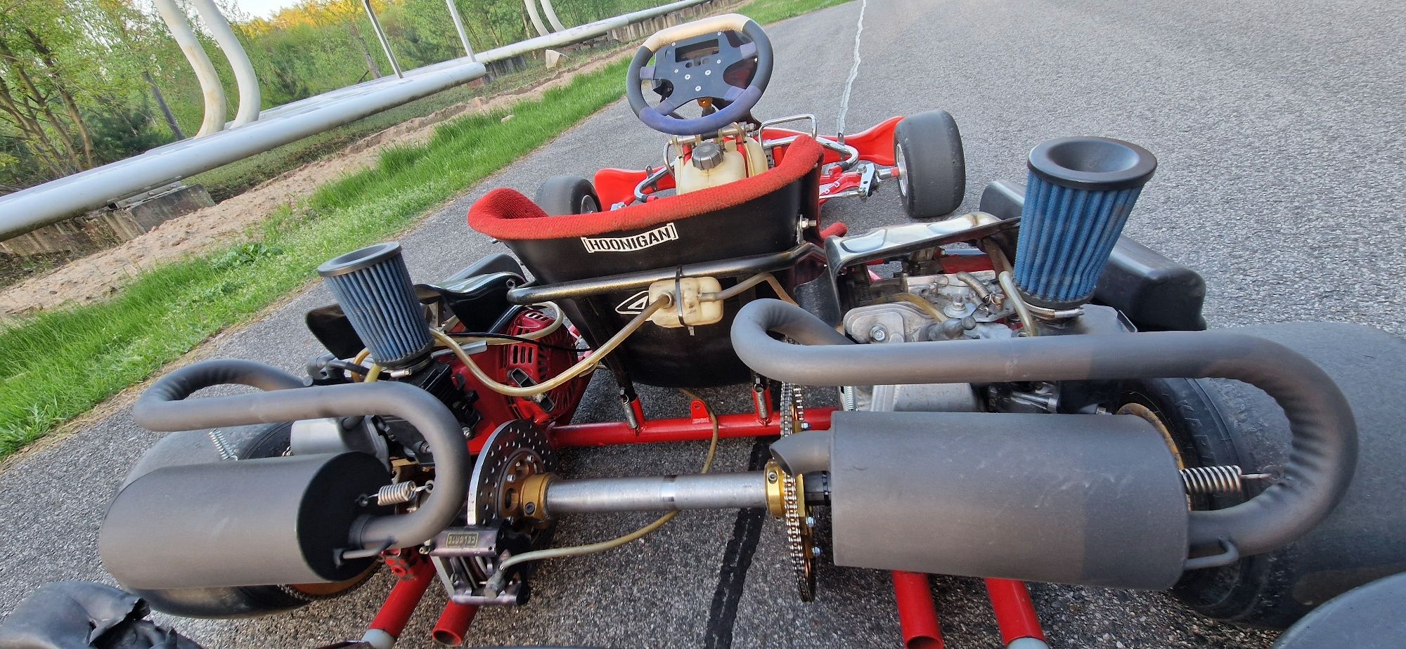 Gokart 2x Honda GX200 | Slicki | CNC | Gotowy na tor!