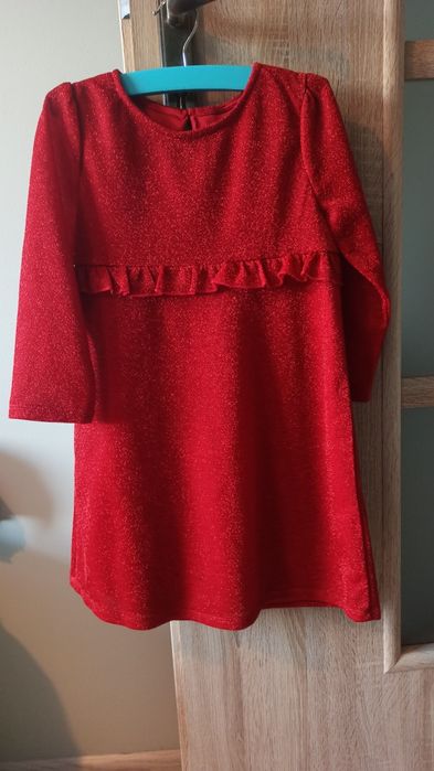 Sukienka dla dziewczynki błyszcząca