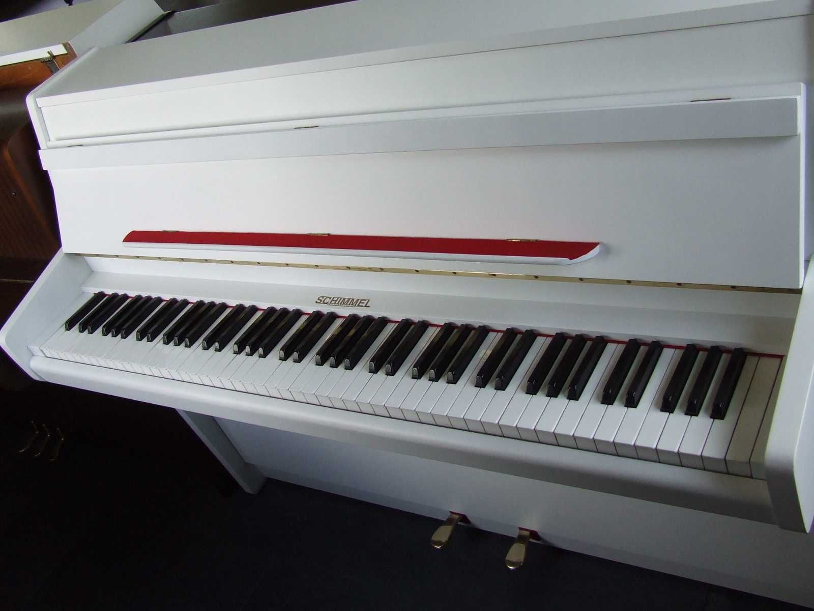 Pianino Schimmel, białe (nowy lakier) Piano Lovers