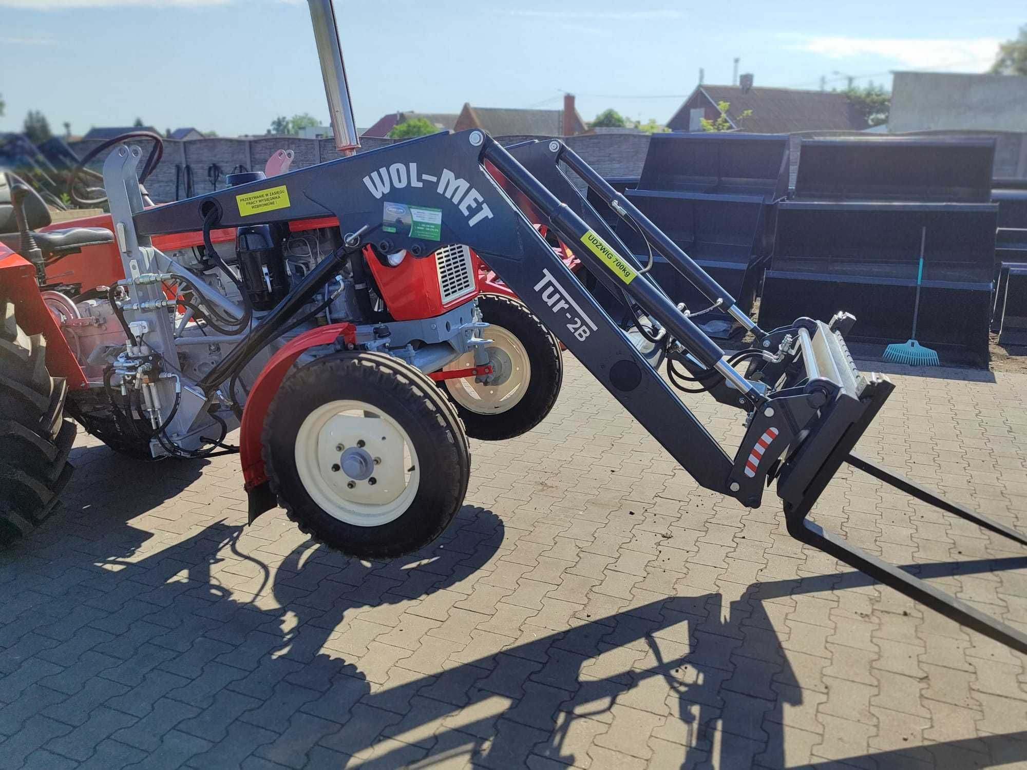 Ładowacz czołowy TUR-2B C360 C330 EURORAMKA 3 sekcyjny dowóz montaż