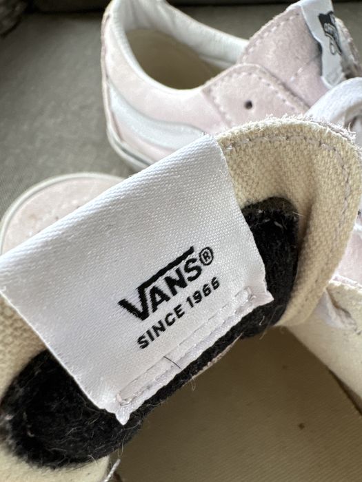 Vans pudrowy róż
