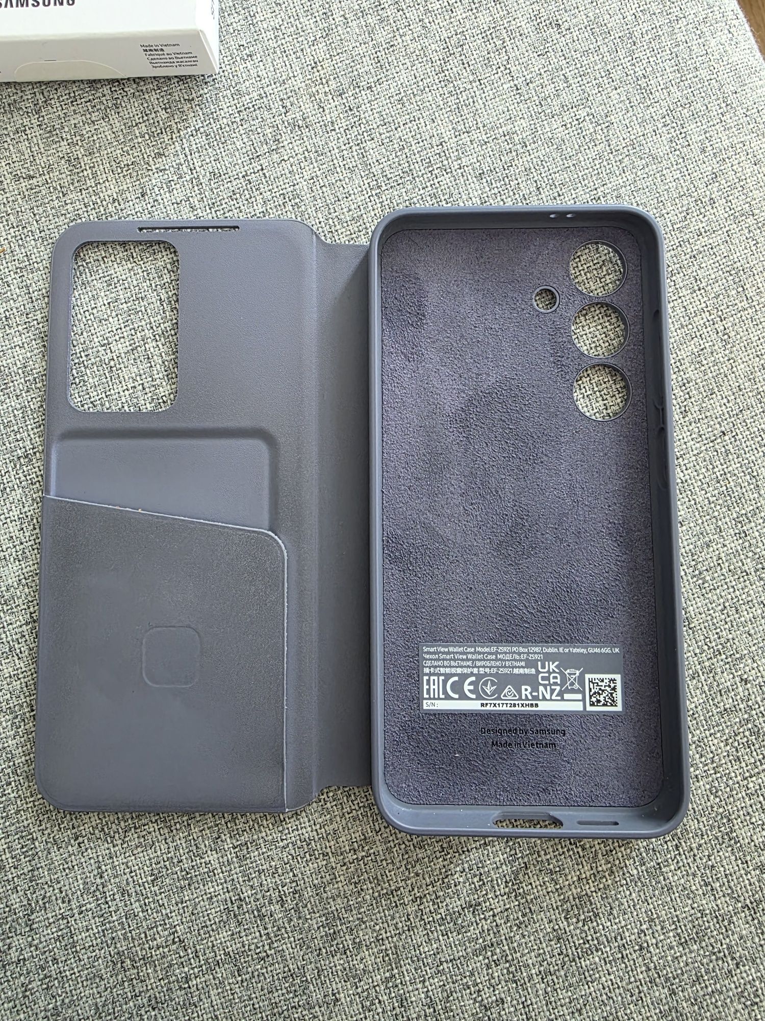 Etui Smart View Wallet Case do Galaxy S24