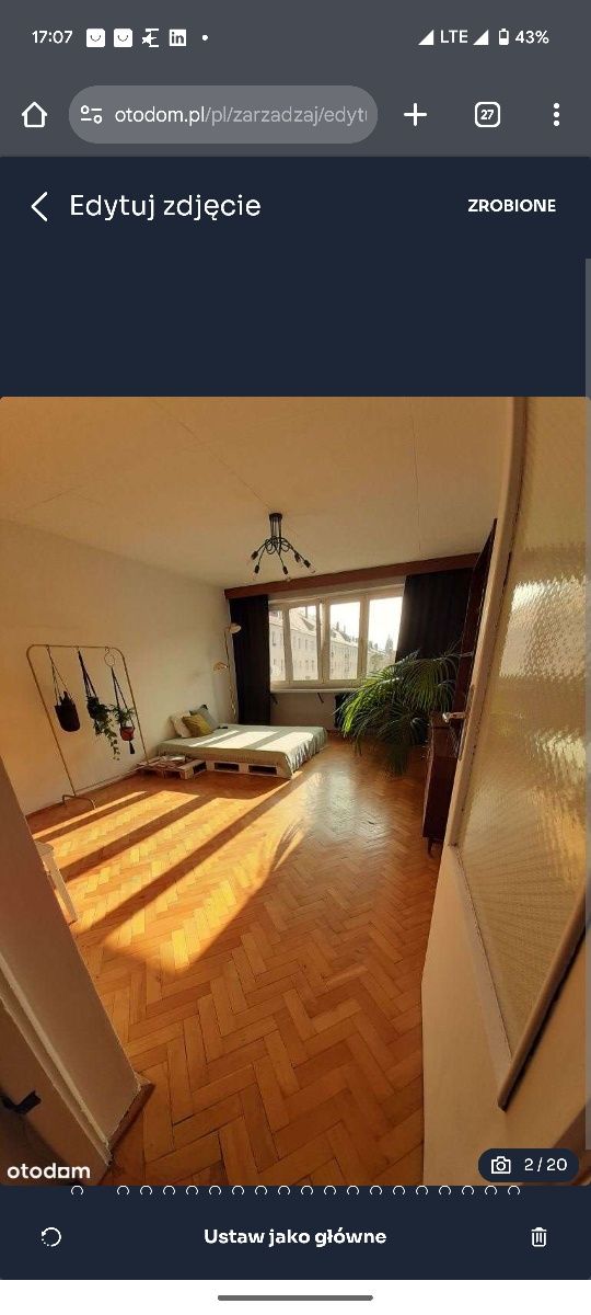 Materac IKEA 160x200 średnio twardy Jeżyce