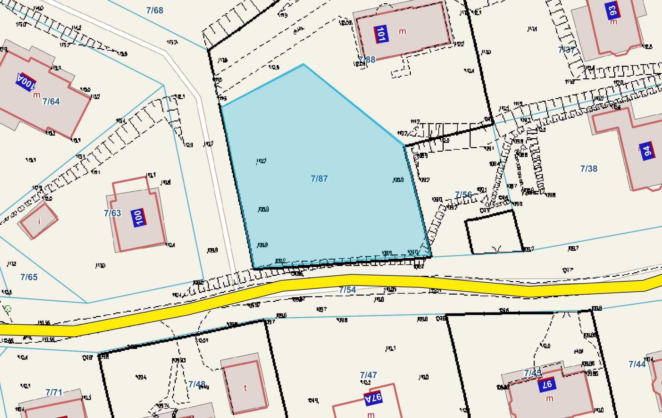 Dywity - nieruchomość gruntowa 1159m² - do zabudowy jednorodzinnej