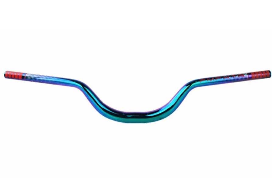 Kierownica rowerowa zjazdowa FMFXTR 780 mm MTB BMX wznios 90mm rainbow