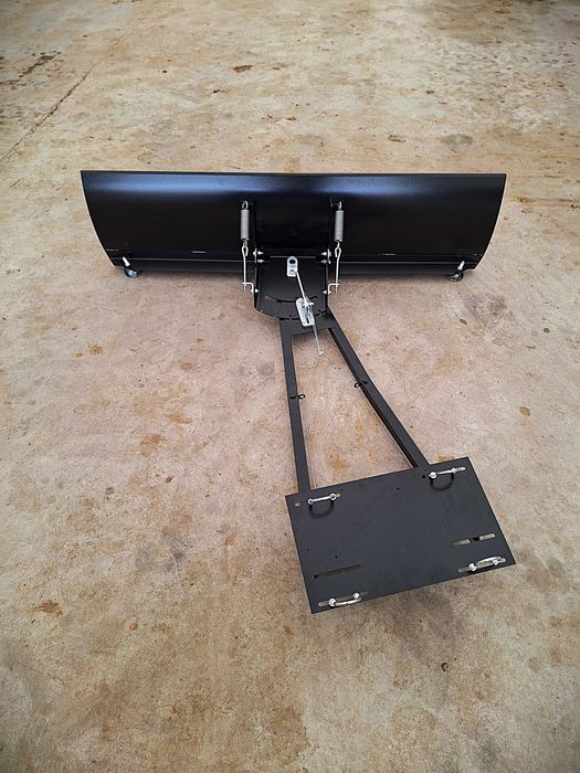 Pług do śniegu do quada spych CZARNY 150cm zaczep KLIK płyta PRODUCENT