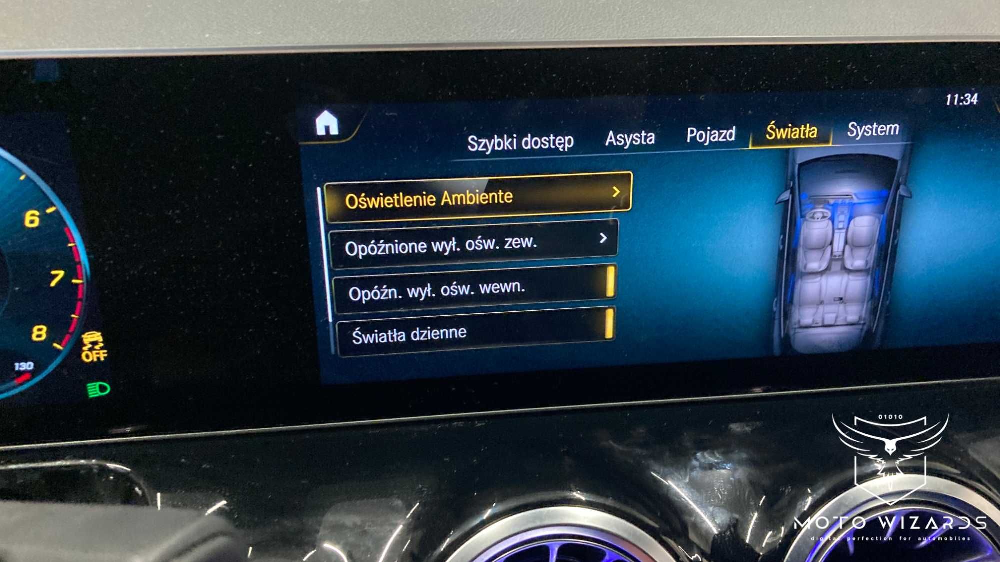 Polskie Menu MERCEDES USA/EU GLA GLB GLE GLC300 (W253) S klasa (W222)