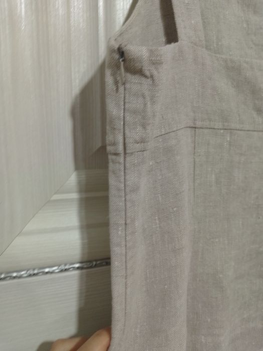 Сукня плаття 100% льон 14 розмір м-л