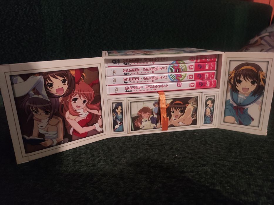 The Melancholy of Haruhi Suzumiya Limited Edition Box Anime Manga USA