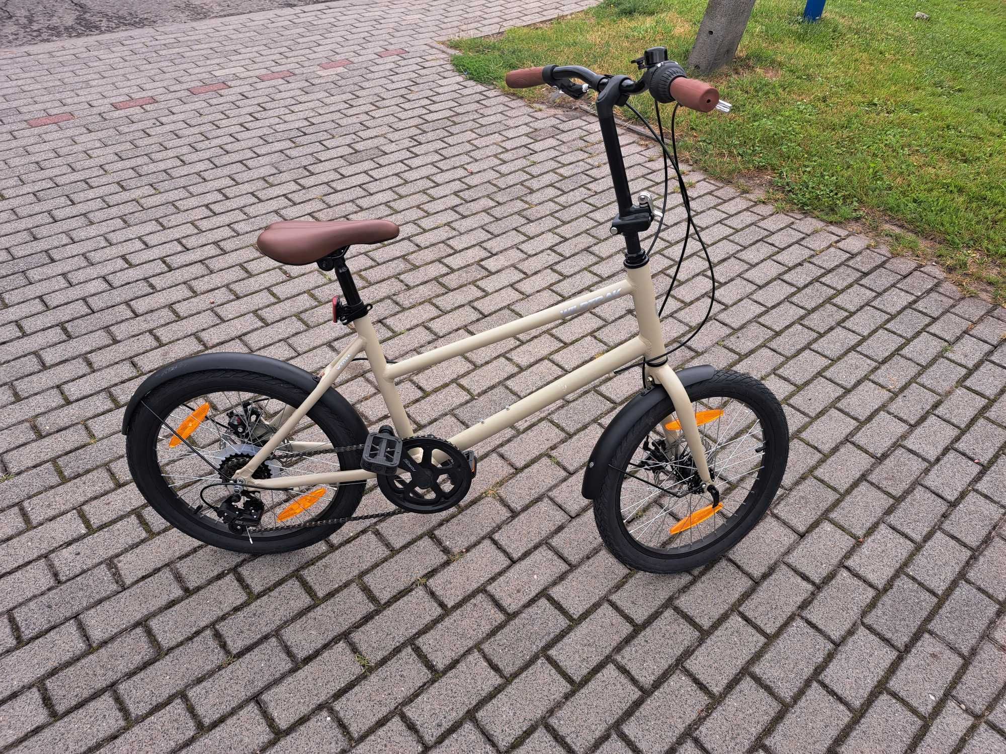 Wildtrak - aluminiowy rower miejski dla dorosłych 20 cali 6 biegów