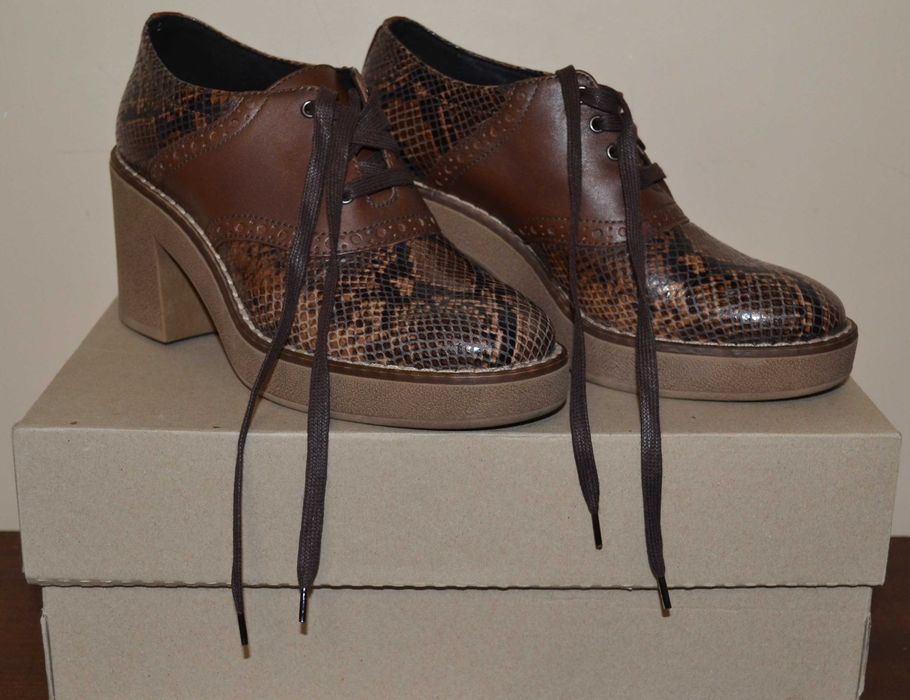 Туфлі (оксфорди) жіночі на підборах GEOX Respira (розмір 37)