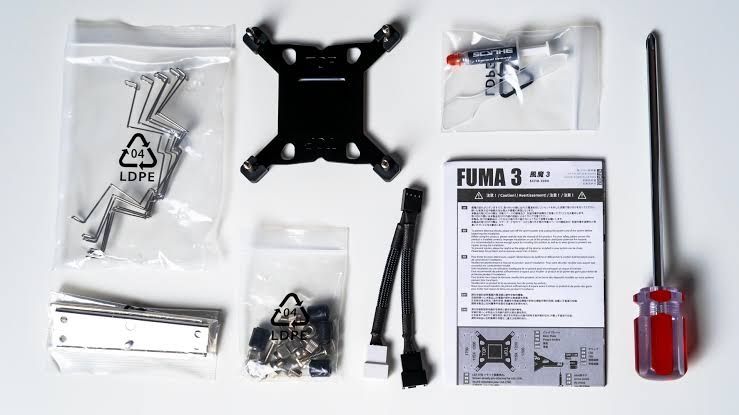 Scythe Fuma 3 (Socket AM4, AM5, Socket 1700) кулер процесорний