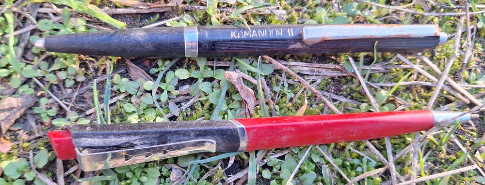 Stare długopisy PRL