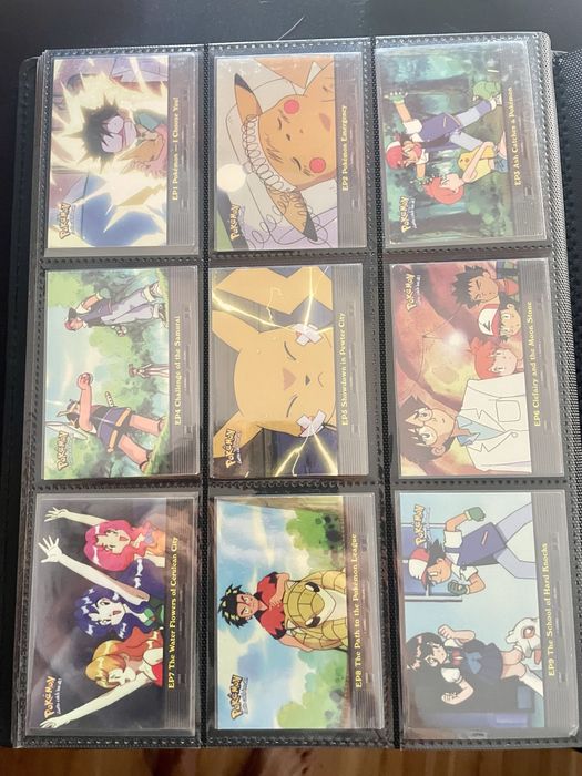 Pokemon Topps set Episodes completo